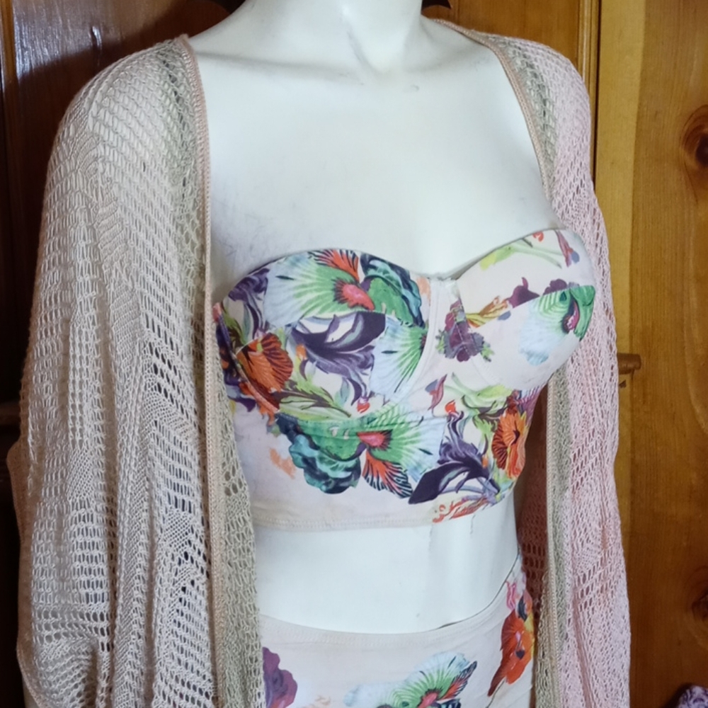 Halter Top Bathing g Suit - Picture 2 of 5